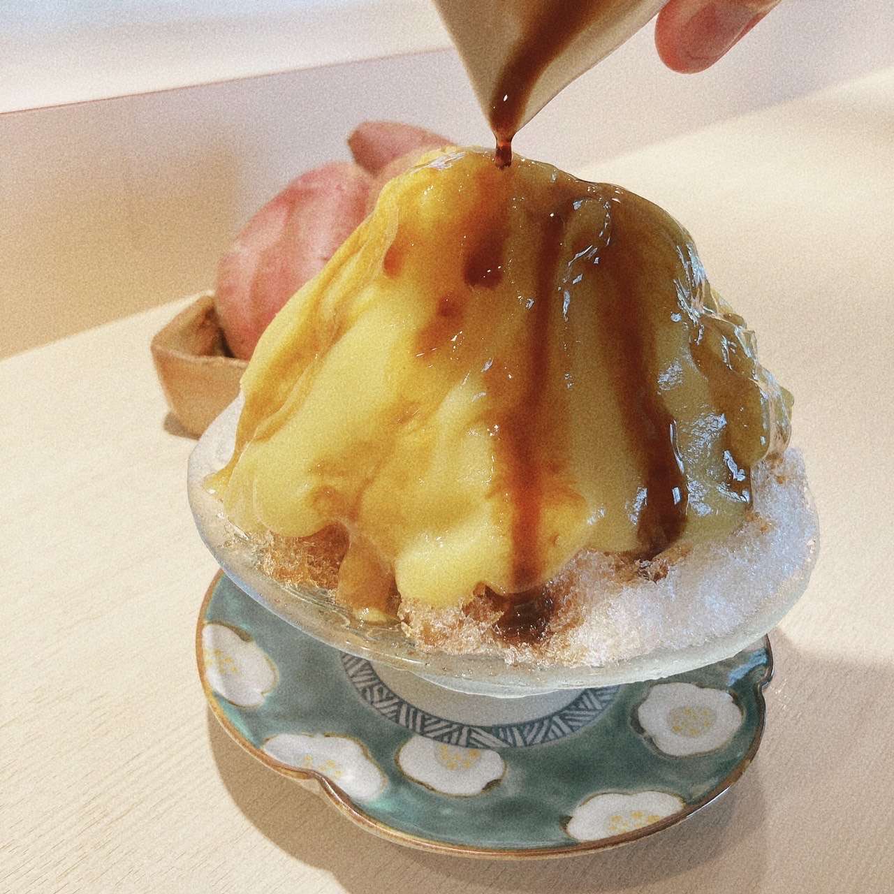 8月3日(土)三田まつり  店前で【かき氷🍧】三田駅前でかき氷食べるならおととごはん味保へ